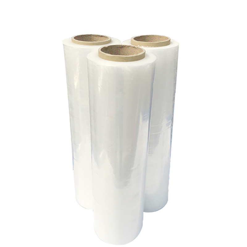 PE拉伸膜缠绕膜打包膜50cm宽工业保鲜膜大卷防尘防潮围膜塑料薄膜