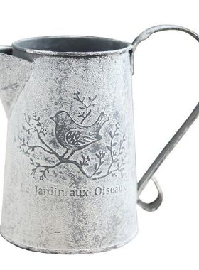 Flower Bucket Barrel Home Vintage Garden Accessories