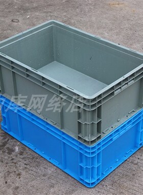 极速EU4622欧标汽配箱周转箱加厚全新料物流箱汽车零件盒收纳整理