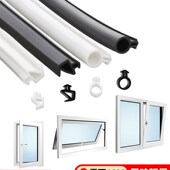 热销塑钢门窗密封条隔音卡条防水防风缝隙软胶条窗户卡槽防撞条PO