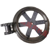 热销铡草机配件老式 铸铁铡草机齿轮农机配件连体齿轮4刀6刀变速齿