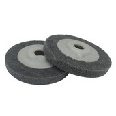 热销白鸽纤维轮抛光金属不锈钢拉丝抛光打磨片尼龙轮抛光片100角