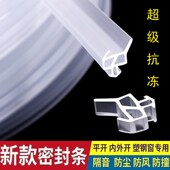 热销八爪鱼硅胶密封条塑钢门窗胶条防水抗冻防漏风断桥铝防尘隔音