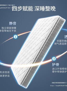 床垫椰棕厚20cm天然椰棕垫家用乳胶弹簧硬垫子CD189