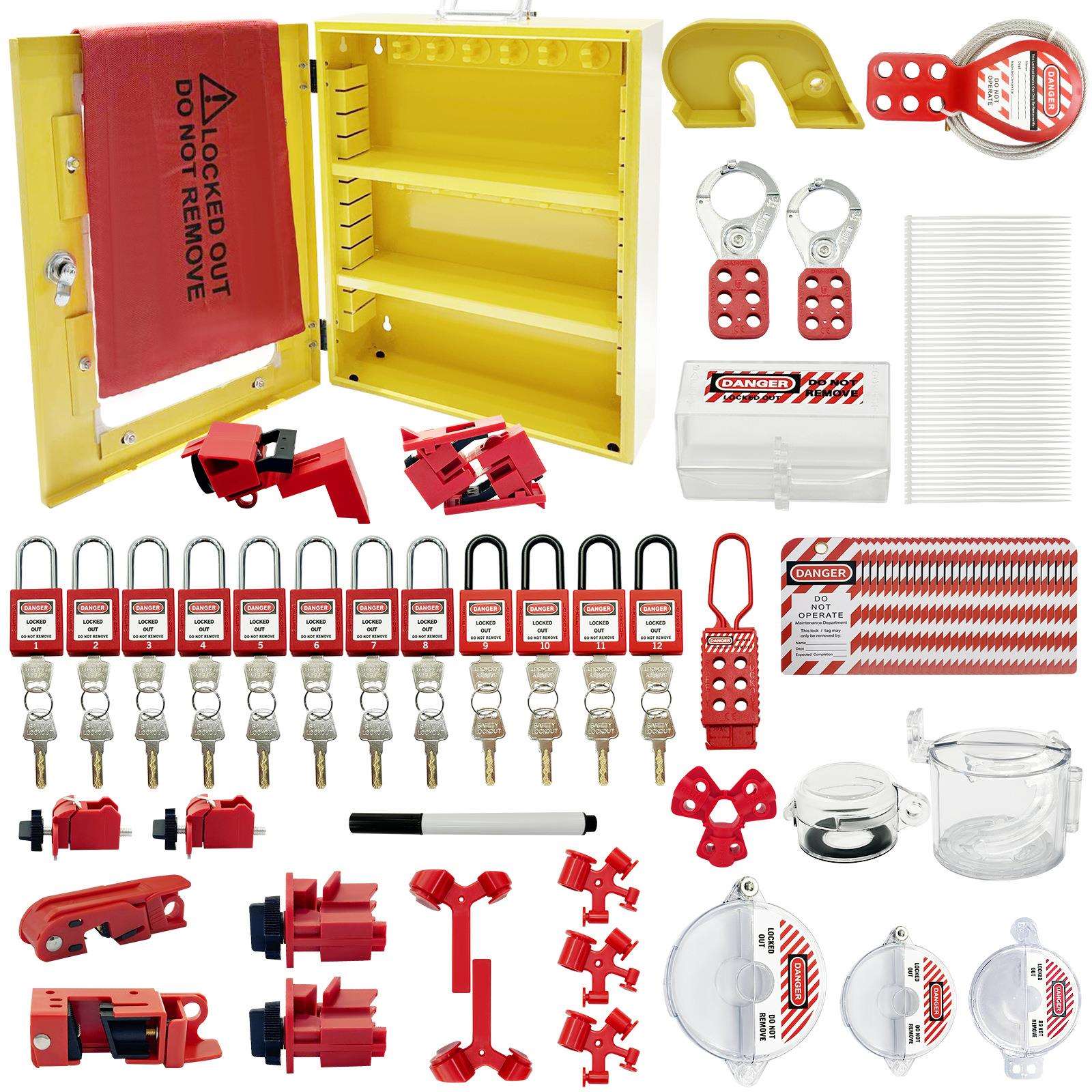 壁挂式锁具工作站安全锁具管理站一体式可视化面板金属锁具箱LOGO