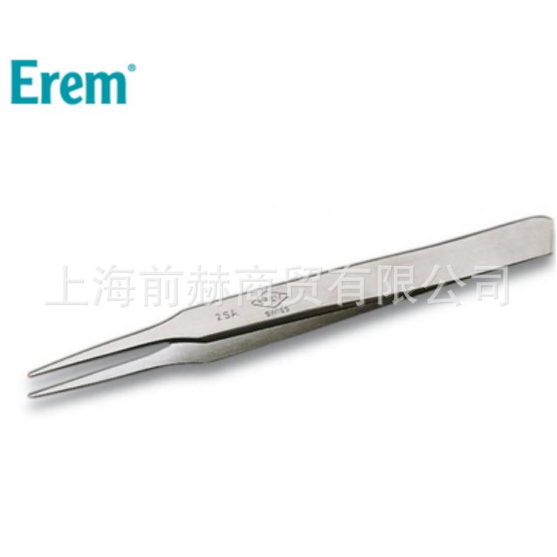 瑞士 Erem镊子2SASL细型直头115mm经济型不锈钢防锈镊子