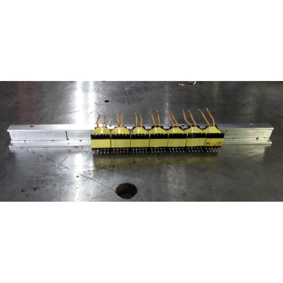 高低频变压器焊锡机焊锡治具带飞线变压器浸锡夹具浸锡机焊锡治具