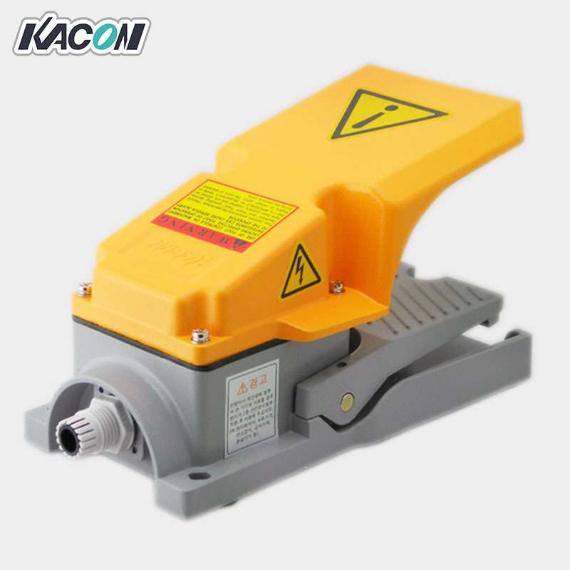 现货 Kacon凯昆HRF-HD3N冲床折弯机机床剪板机脚踏脚踩开关