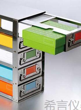 89-9233巴罗克套装三码合一管+PC底部冻存盒2ml蓝色内旋冻存管