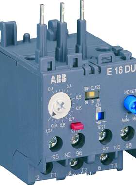 ABB E系列电子过载继电器 E16DU1.0A ;10093219