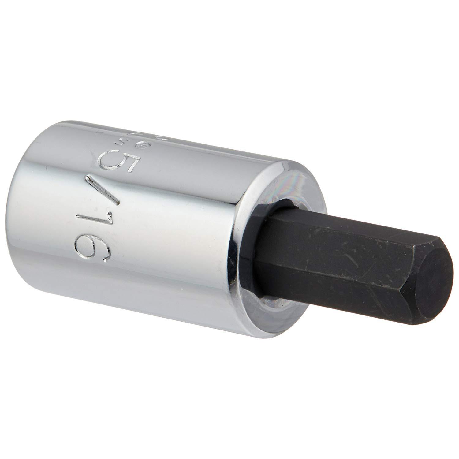 3/8方头 10MM系列公制短内六角旋具套筒 7mm J4990-7MST