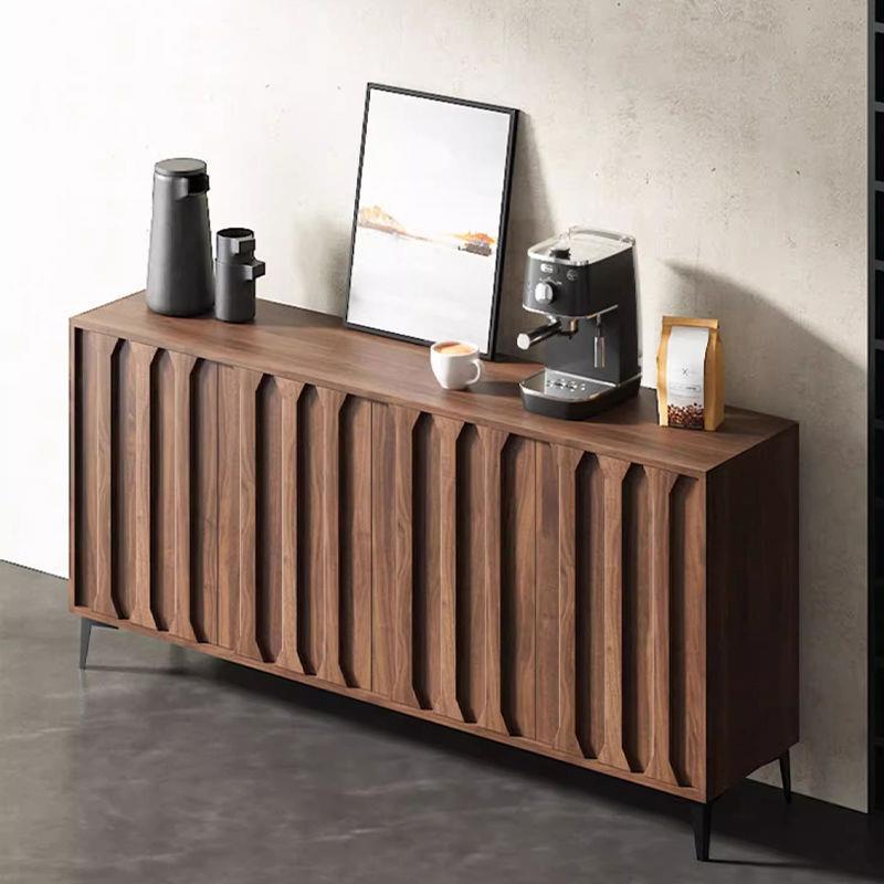 新中式餐边柜家用实木柜子玄关柜边柜储物柜斗柜客厅隔断柜置物柜