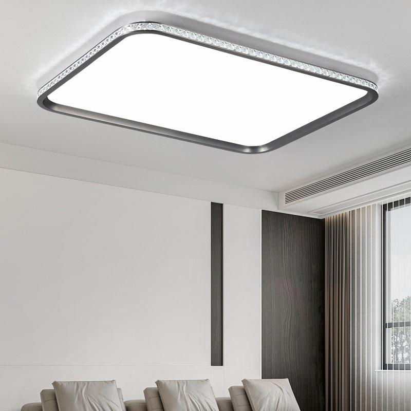 全光谱护眼水晶吸顶客厅灯创意云雾极简现代走廊灯家用卧室吸顶灯