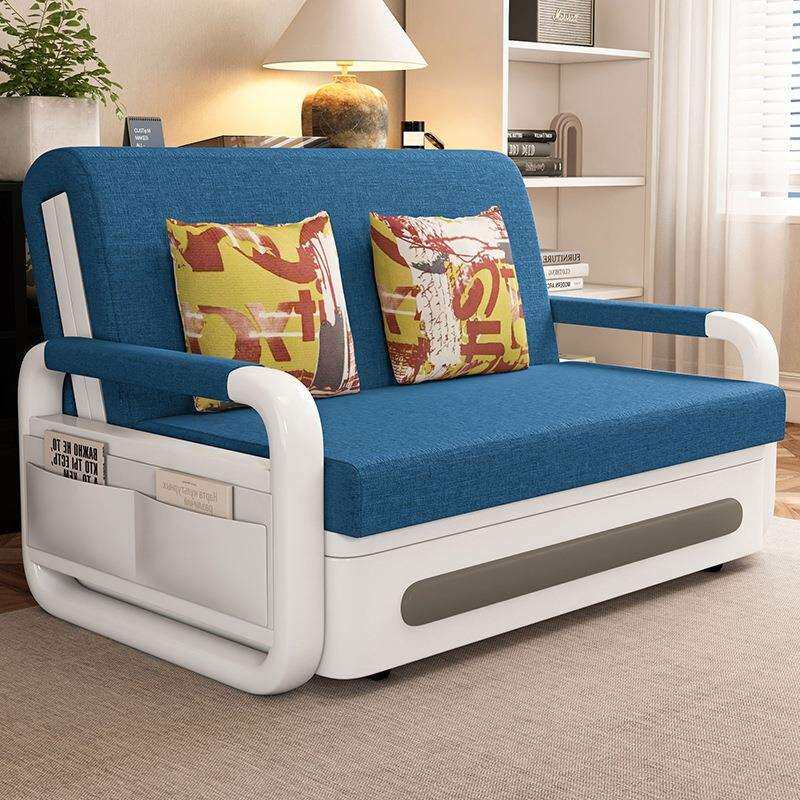 可折叠沙发床一体两用客厅多功能家用简易沙发单人布艺储物经济型