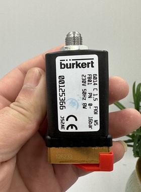 burkert宝德6014电磁阀00125366 00125367 00125368原装正品现货