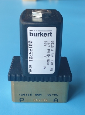 宝德burkert电磁阀6013A 3.0 FKM MSG1/4 24VDC 00125301原装正品