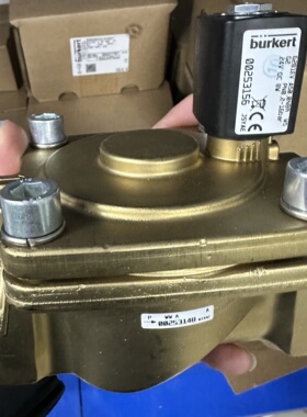 宝德burkert6281电磁阀G2寸常闭,00253156黄铜阀体,24VDC原装现货