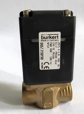 burkert 宝德 2875比例电磁阀黄铜G1/2寸*DN6,-1~10bar,00239090