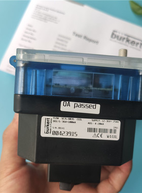burkert流量计00444005 00444006 00444007 00423915原装正品现货