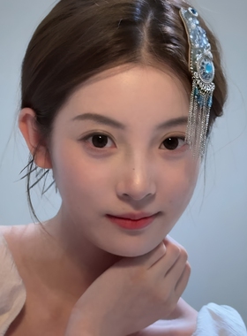 还得是老祖宗的审美！流苏发夹