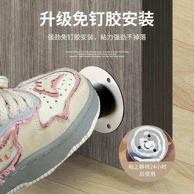 短款不锈钢门吸免打孔阻
