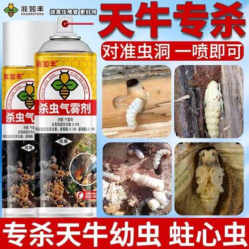 兆如丰天牛克星氨氯菊酯杀虫喷雾