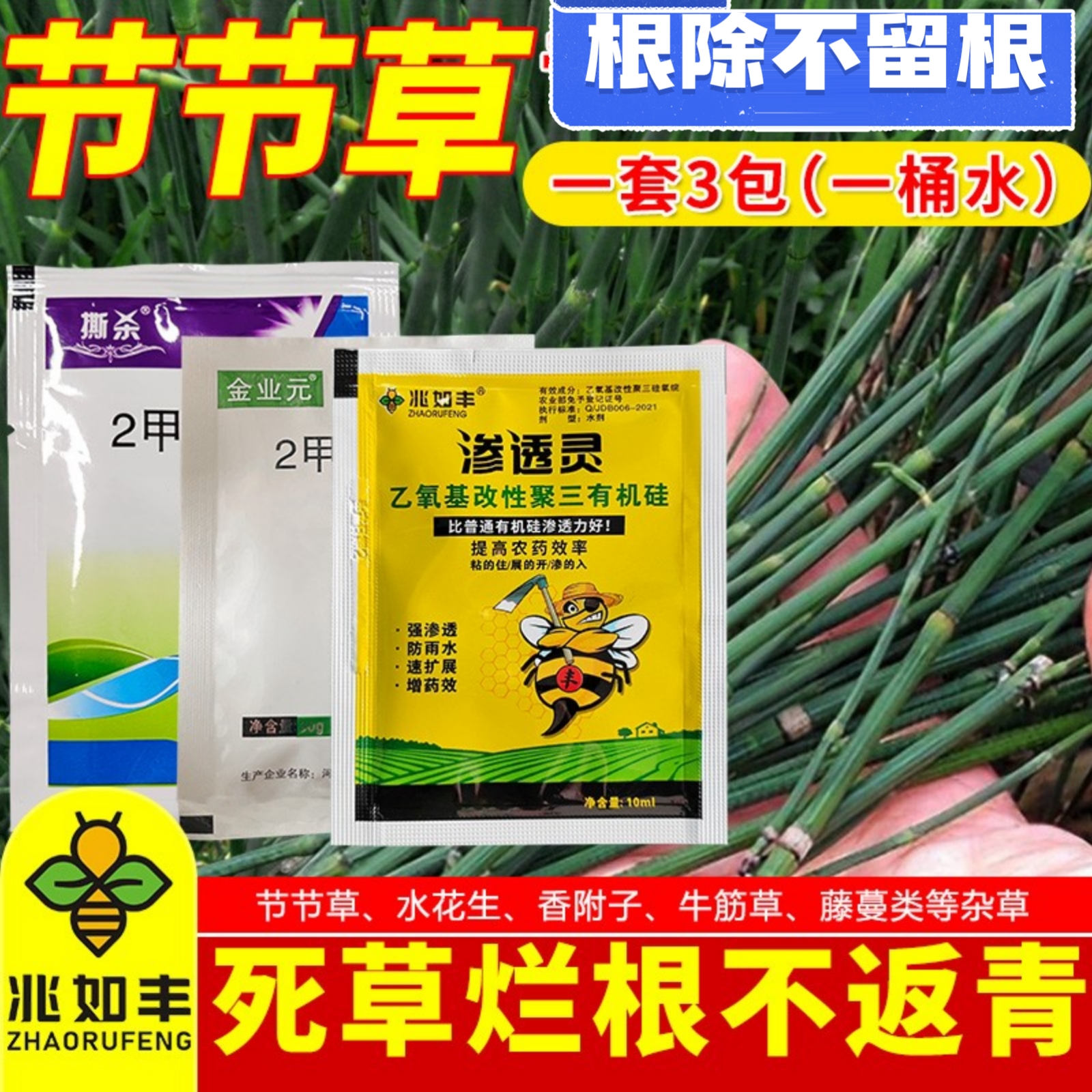 兆如丰除草剂节节草正品厂家直销