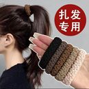 10根新款 加厚加粗发饰加宽扎头发橡皮筋发圈头绳高弹力发绳高马尾