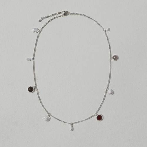 OLIO E ACETO油醋汁 · 纯银玛瑙风铃项链