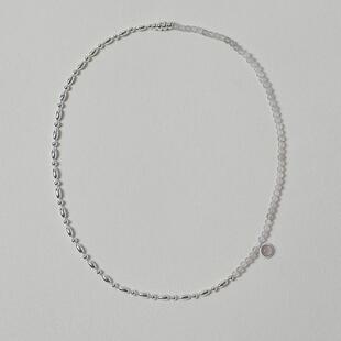 OLIO ACETO油醋汁 纯银串珠拼接项链