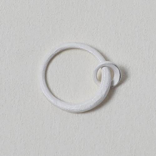 OLIO E ACETO油醋汁 · 纯银扣环戒指