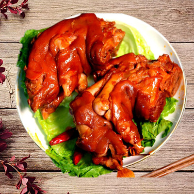 陈国庭熏蹄 熟食猪手熏烤猪蹄古法熏制卓资山特产