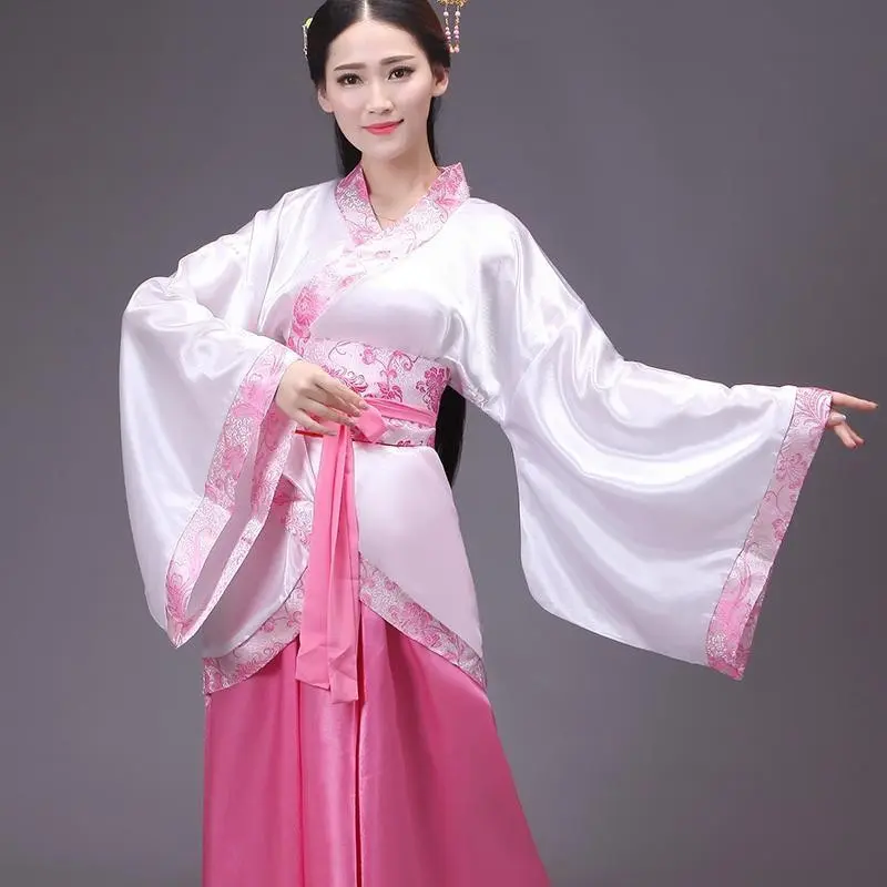 汉服女曲裾嫦娥仙女舞蹈服襦裙