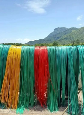 彩色竹条薄竹片婚礼装置花艺制作
