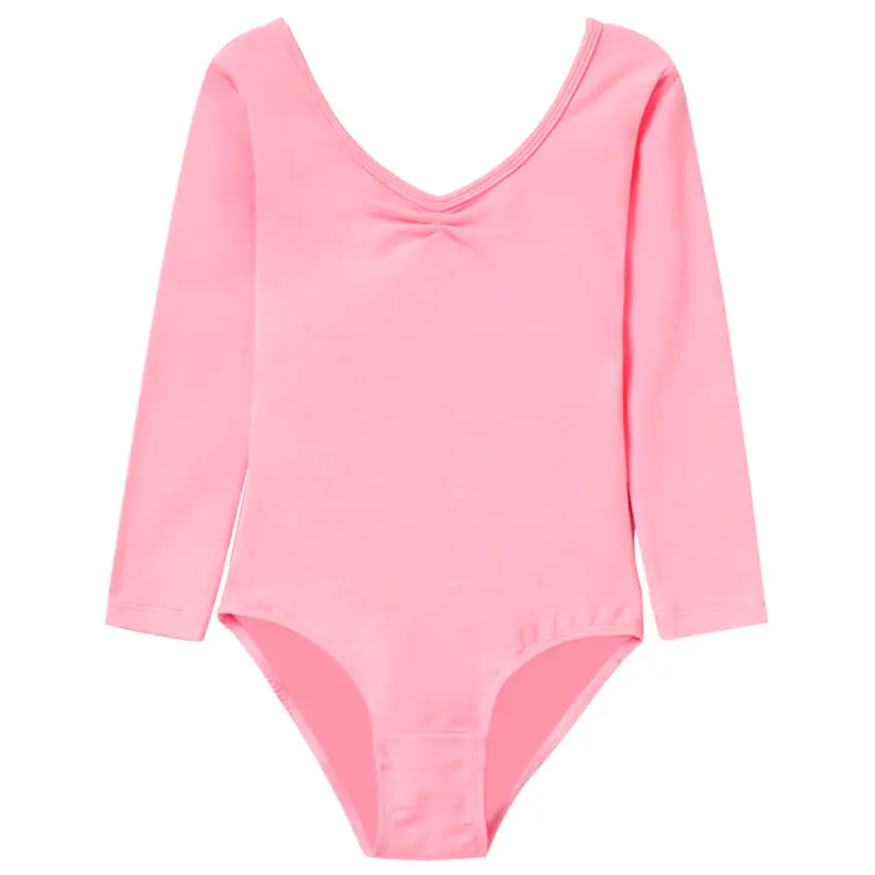 儿童舞蹈服秋冬长袖练功服女孩