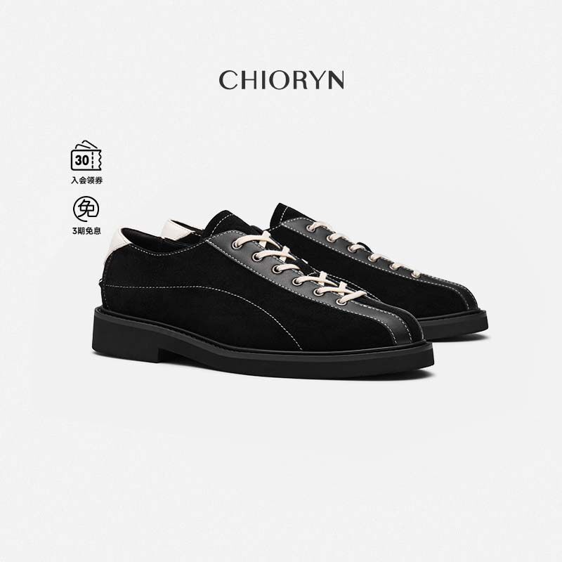 翻毛小牛皮保龄球鞋chioryn青润