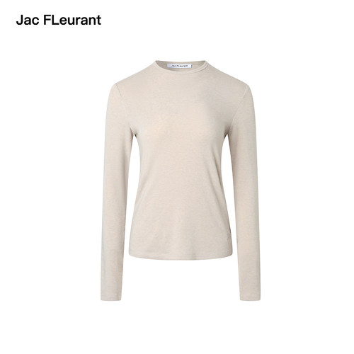 JAC FLEURANT 新品基础款刺绣LOGO三色百搭内搭打底衫