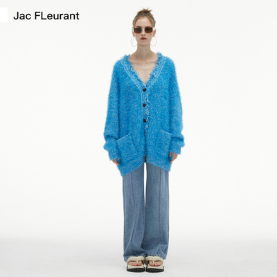 纱线混织开衫JACFLEURANT