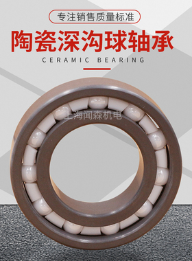日本进口氧化锆高速陶瓷轴承6306 6307 6308 6309 6310 6311CE2RS