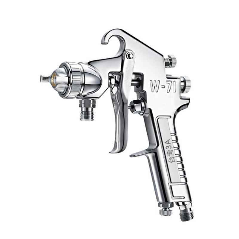 W-101喷枪W-71喷漆枪W1w01油漆喷枪汽车家具上下壶喷枪压送式汽车