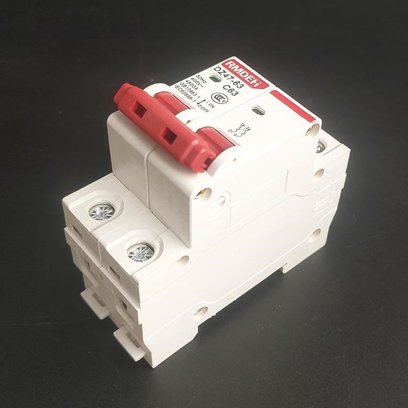 小型断路器过载保护DZ47家q居短路保护2P20A空气开关32A40A50A63A