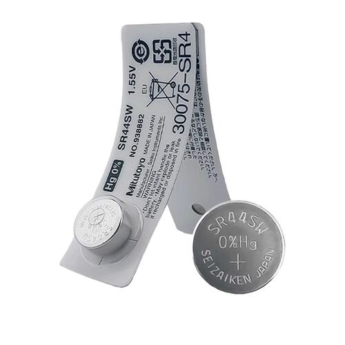 正品日本三丰纽扣电池938882数显卡尺千分尺指示表1.5V电池SR44SW