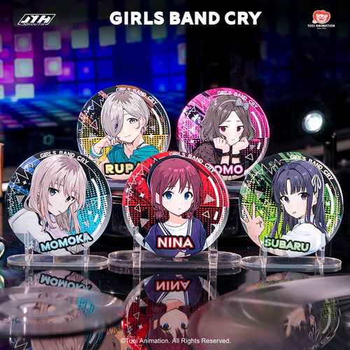 Joyouth现货 少女乐队的呐喊冰箱贴 GIRLS BAND CRY正版吧唧徽章