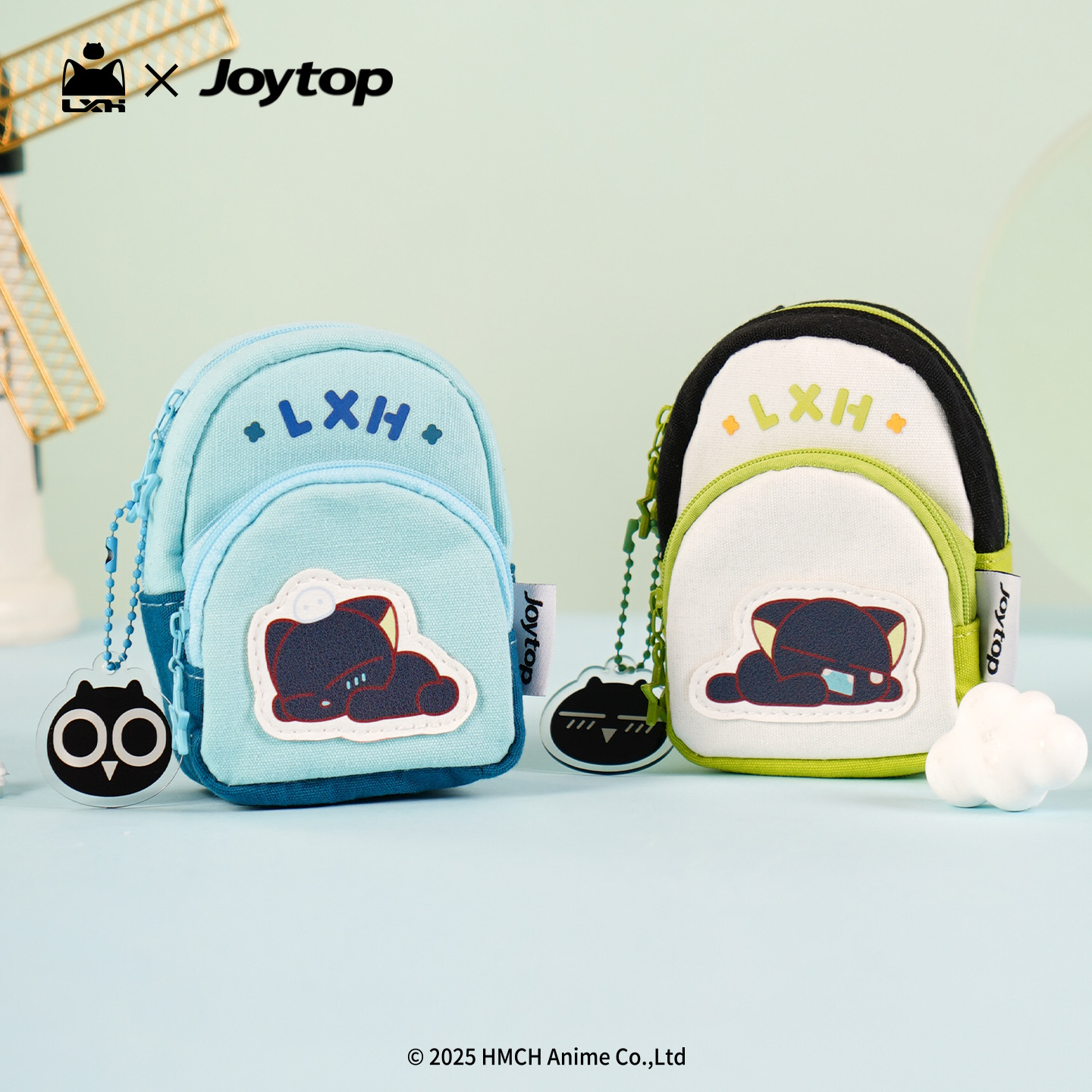 joyouth罗小黑迷你书包零钱包