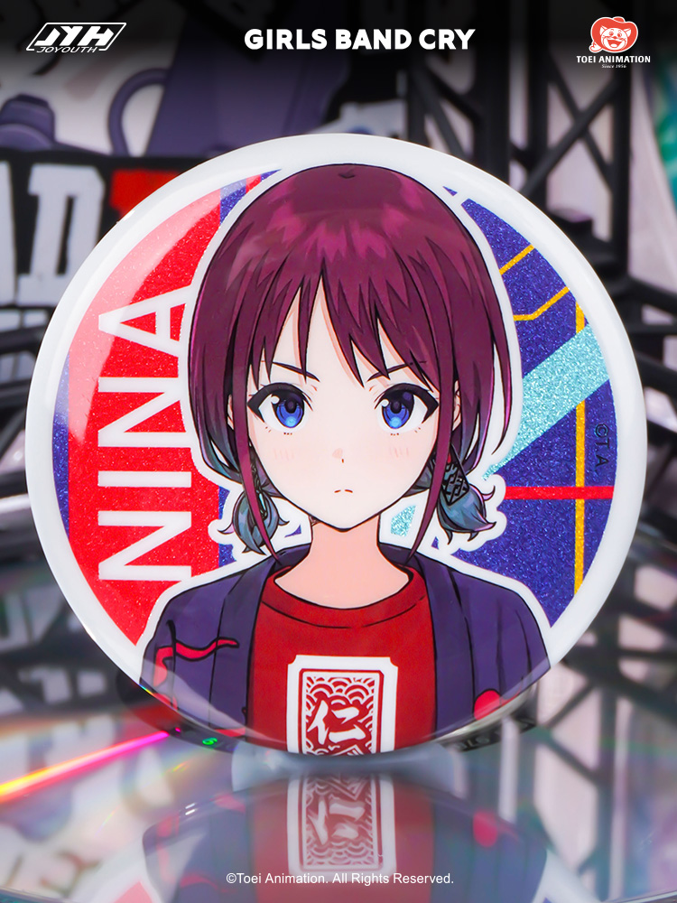 Joyouth现货 Girls Band Cry少女乐队的呐喊冰箱贴A 银葱闪底吧唧