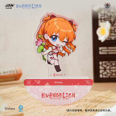 EVA落花盈裳新中式亚克力立牌