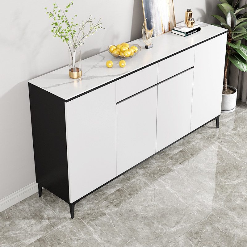 轻奢岩板餐边柜厨房橱柜客厅玄关柜一体大容量实木置物柜茶水柜子,住宅家具,餐边柜,淘宝优惠券,粉丝福利购,淘宝优惠卷