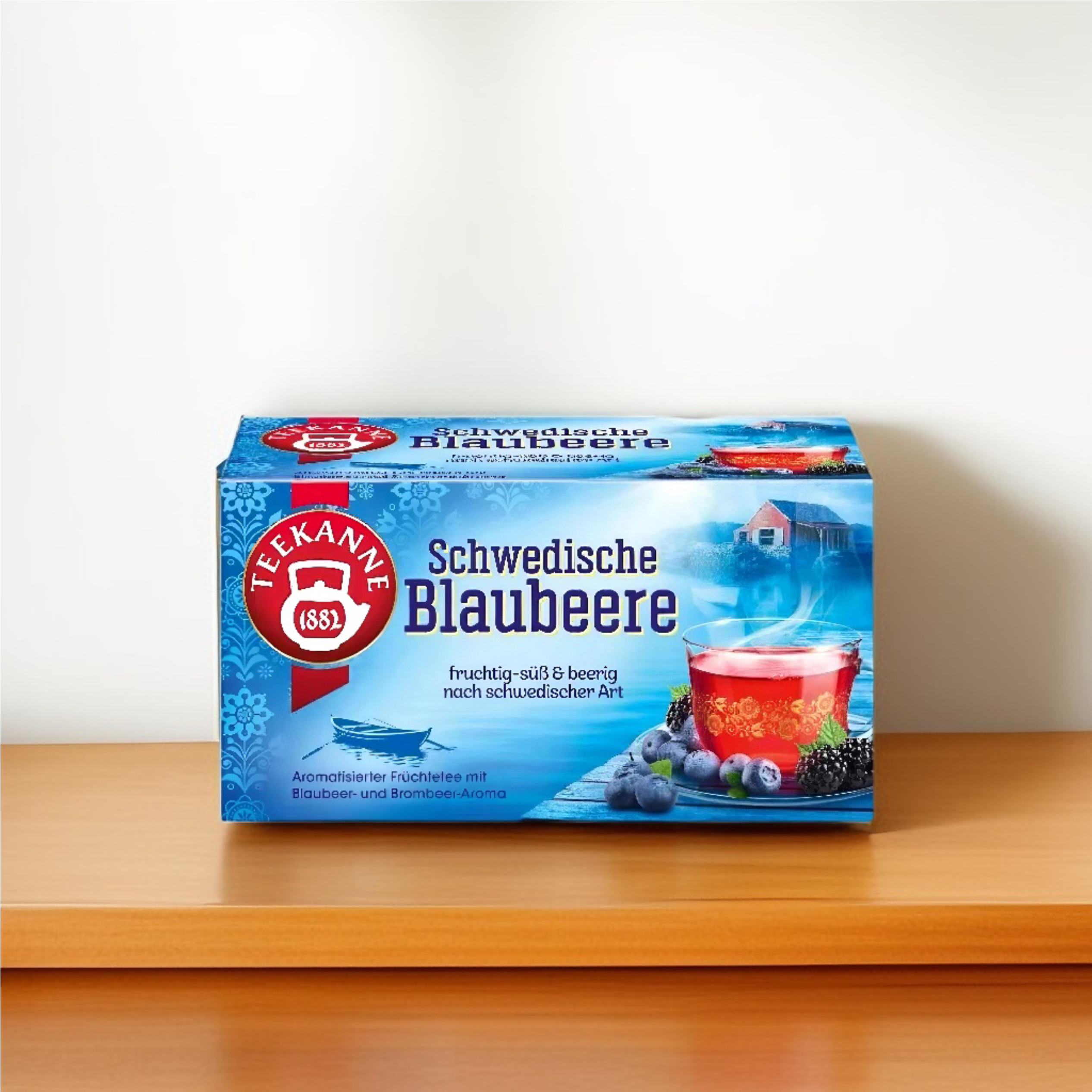 「全场满300包邮」德国发货teekanne瑞典蓝莓水果茶45g