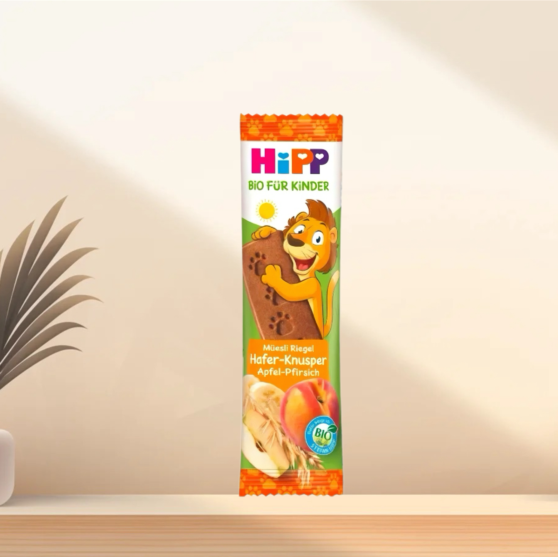 「满300包邮」德国发货hipp喜宝1岁+有机苹果桃子燕麦饼干20g*3个