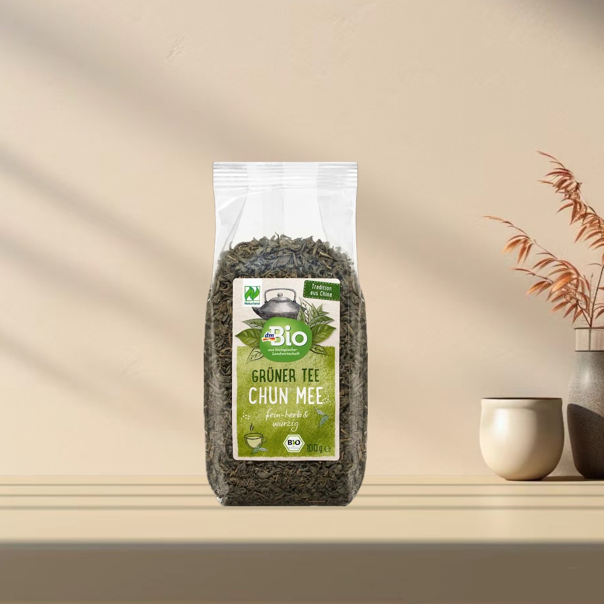 「全场满300包邮」德国发货dm bio有机绿茶100g,茶,代用/花草茶,淘宝优惠券,粉丝福利购,淘宝优惠卷